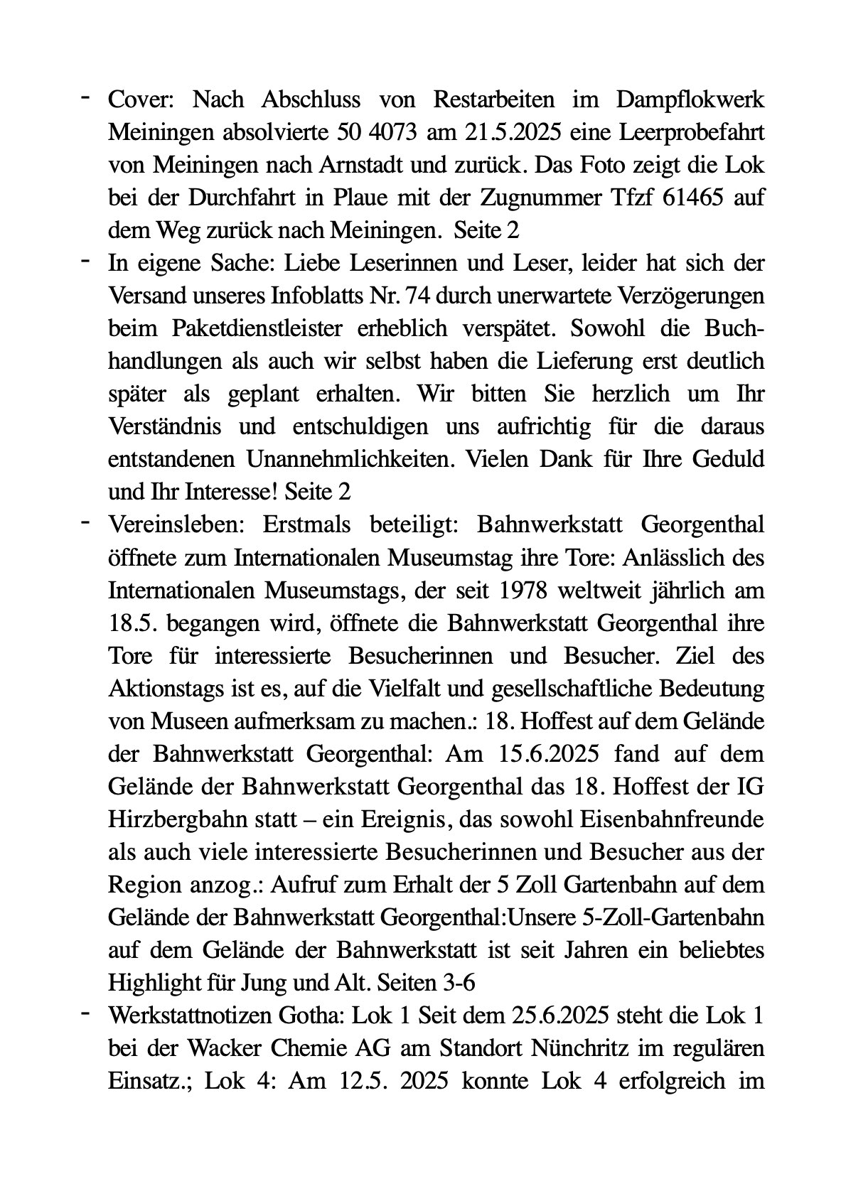 Heft 75 Seite 2